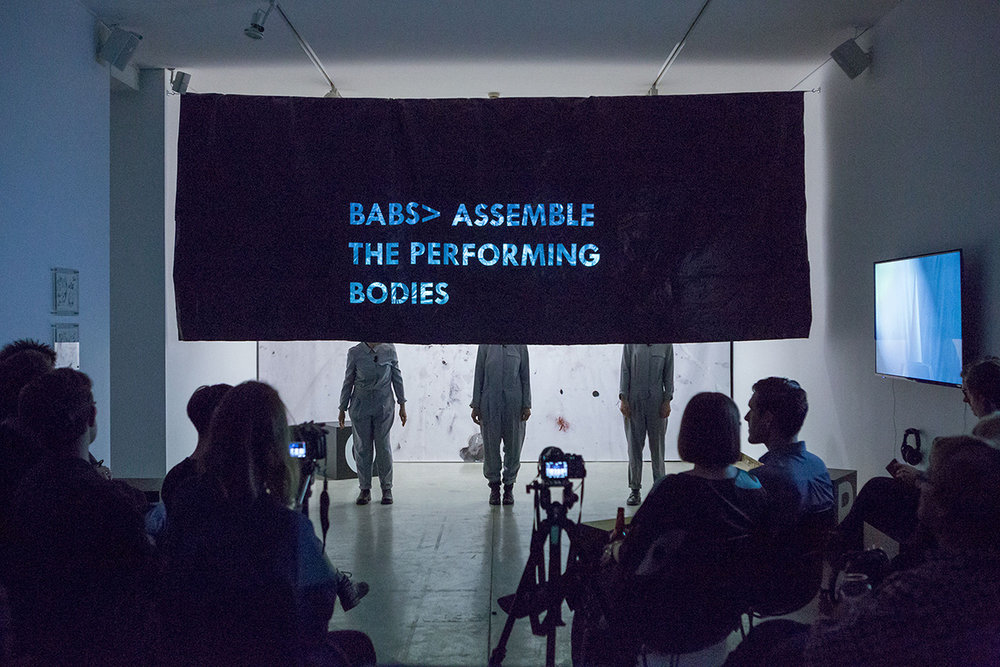 B.A.B.S — BABS> ASSEMBLE THE PERFORMING BODIES, Redfern