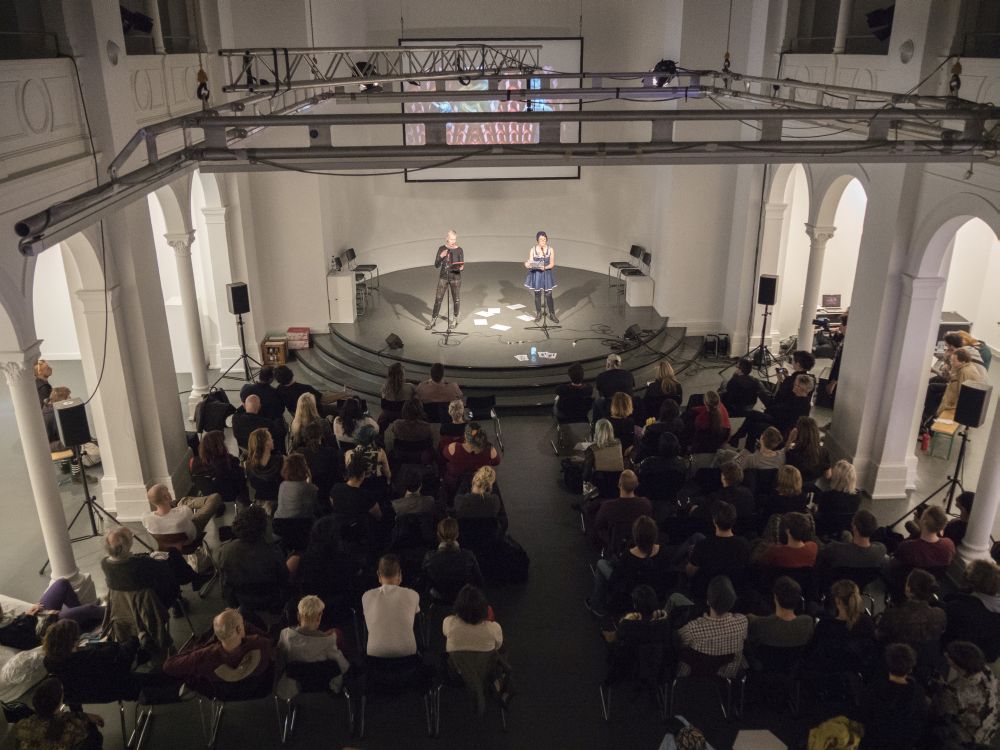 Hexing the Alien — keynote performance at Kunstquartier Bethanien, Berlin